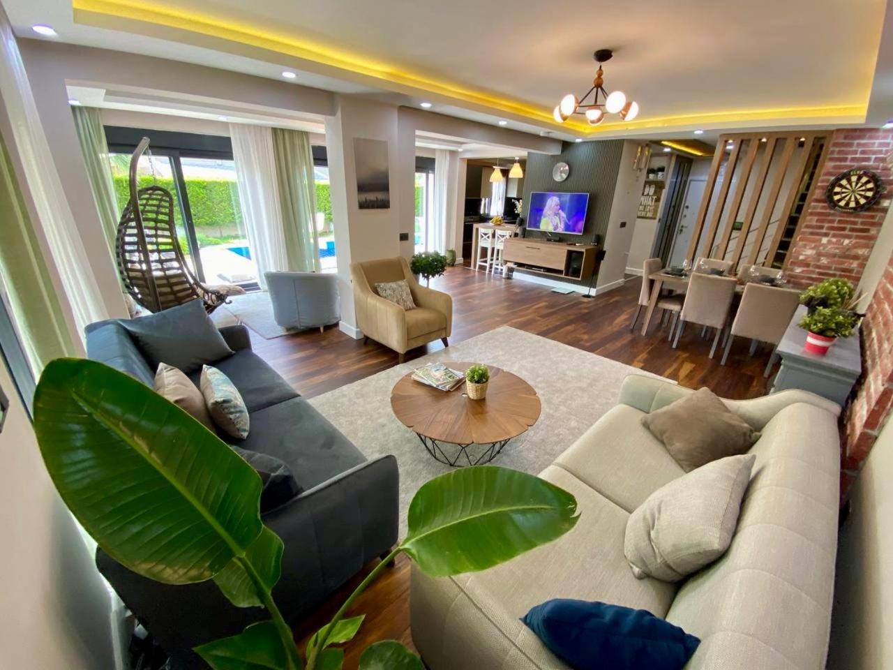 Villa Annabell1 With Swimming Pool And Jacuzzi, 3 Floors Belek Exteriör bild