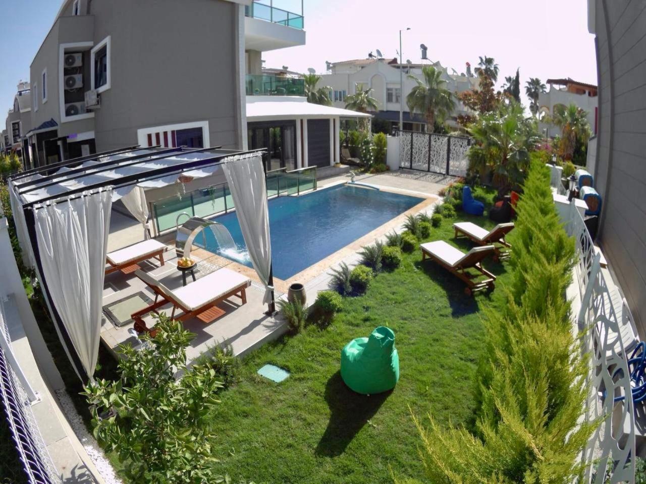 Villa Annabell1 With Swimming Pool And Jacuzzi, 3 Floors Belek Exteriör bild