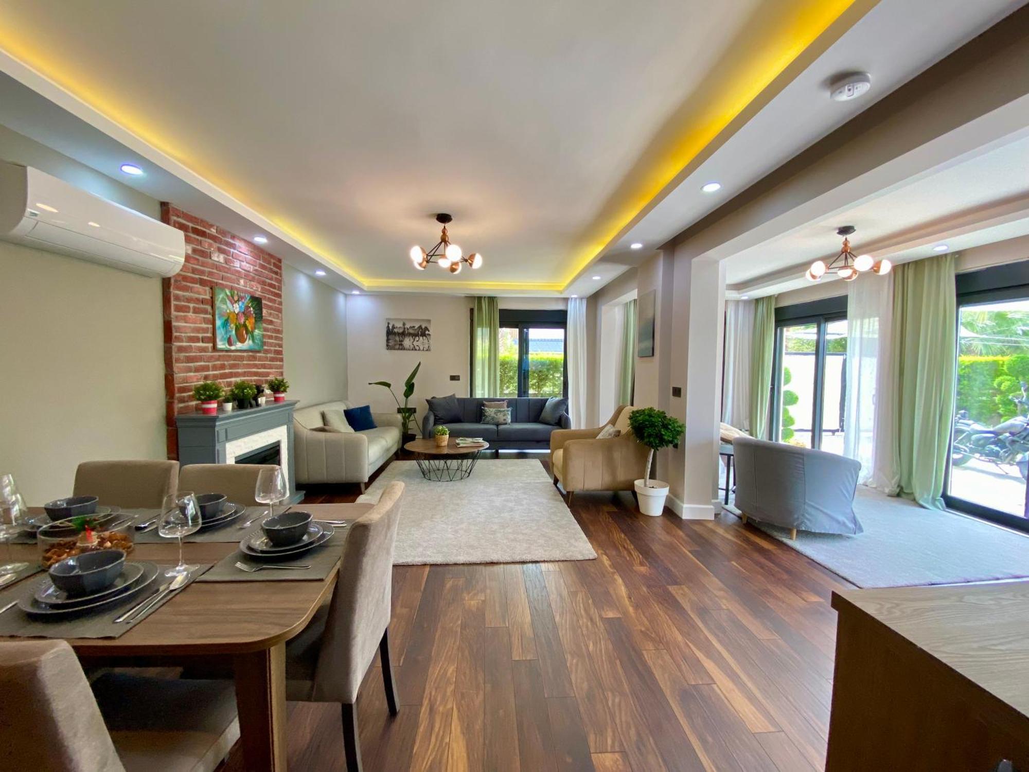 Villa Annabell1 With Swimming Pool And Jacuzzi, 3 Floors Belek Exteriör bild