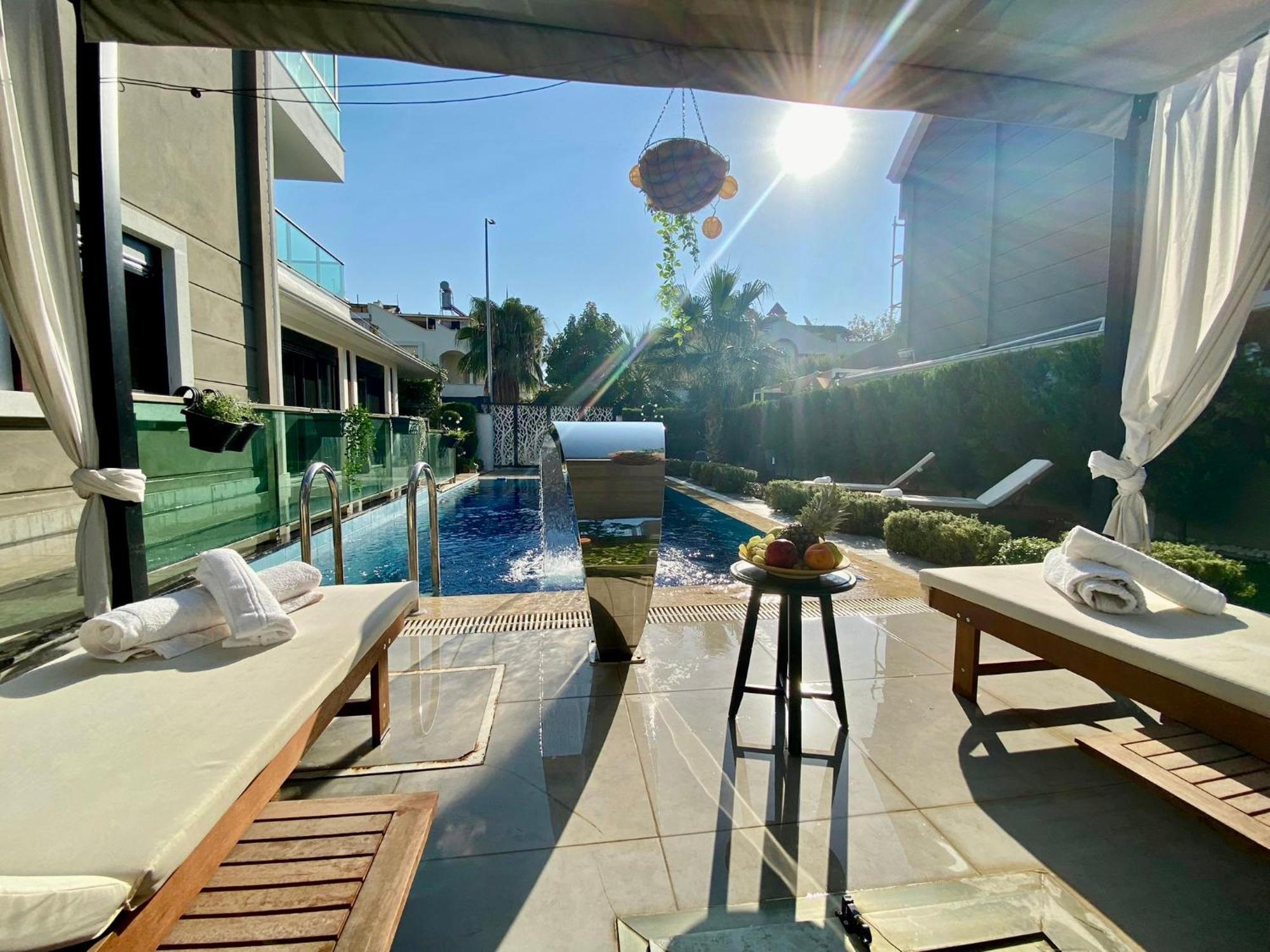 Villa Annabell1 With Swimming Pool And Jacuzzi, 3 Floors Belek Exteriör bild