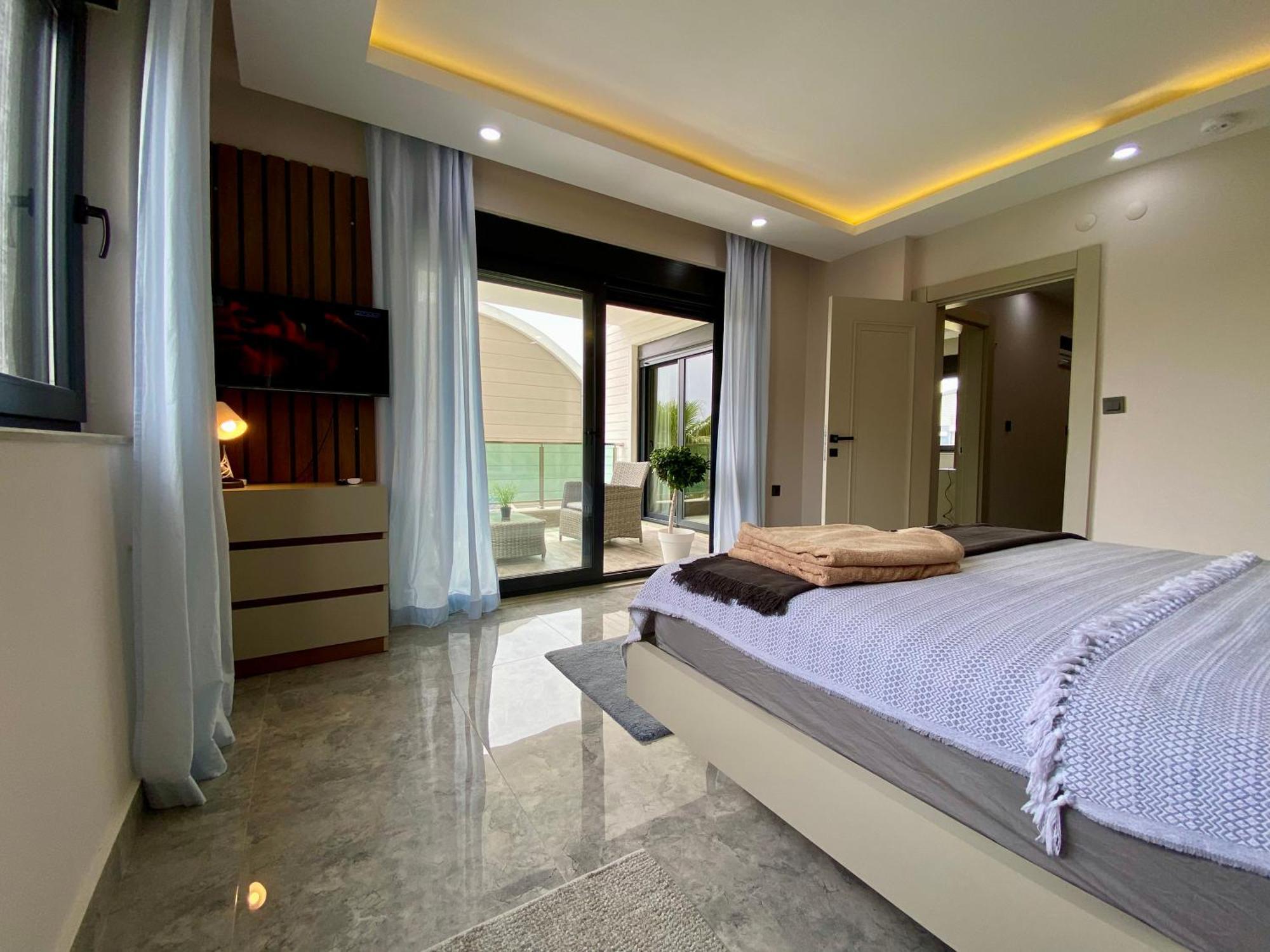 Villa Annabell1 With Swimming Pool And Jacuzzi, 3 Floors Belek Exteriör bild