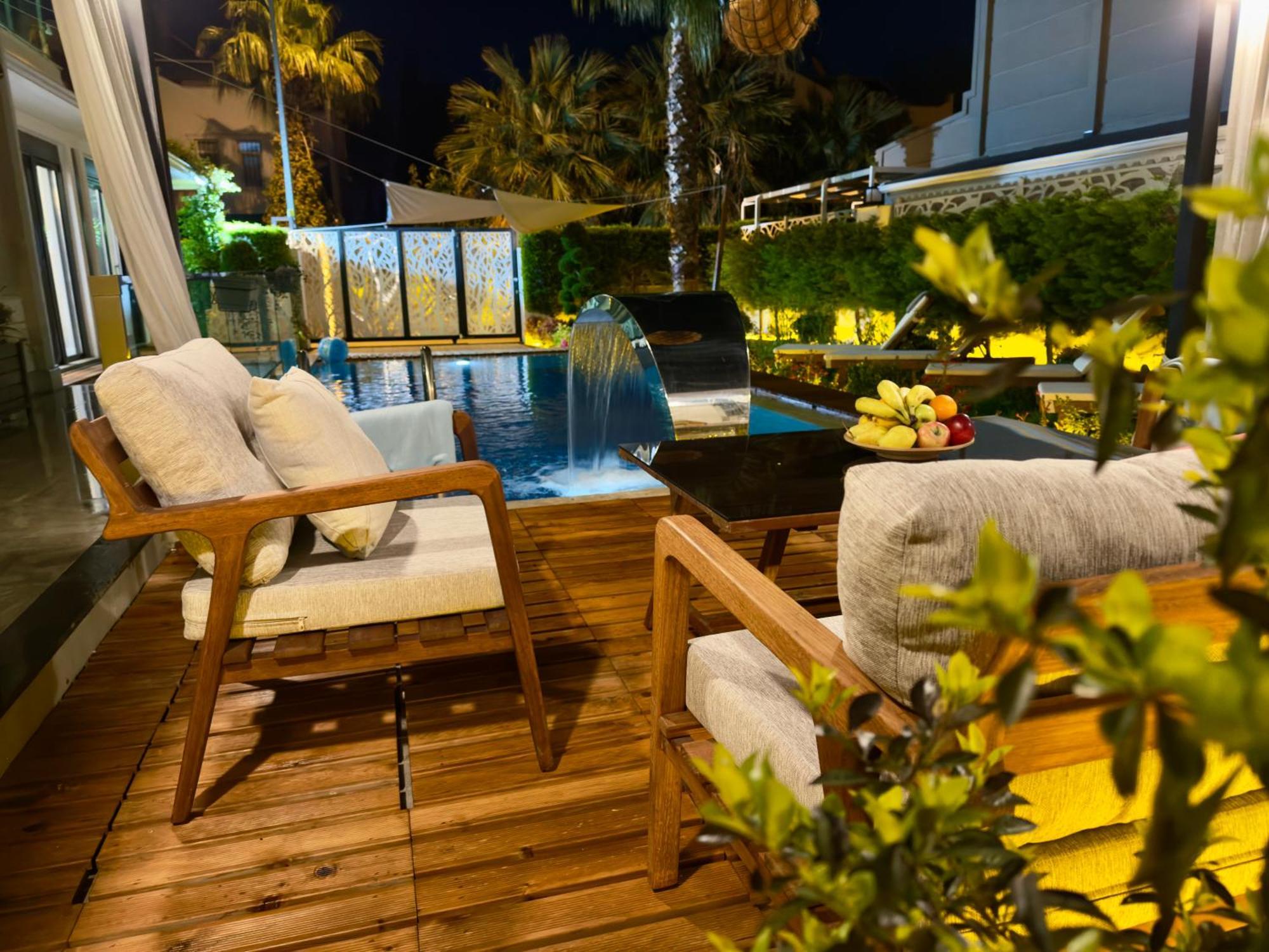 Villa Annabell1 With Swimming Pool And Jacuzzi, 3 Floors Belek Exteriör bild