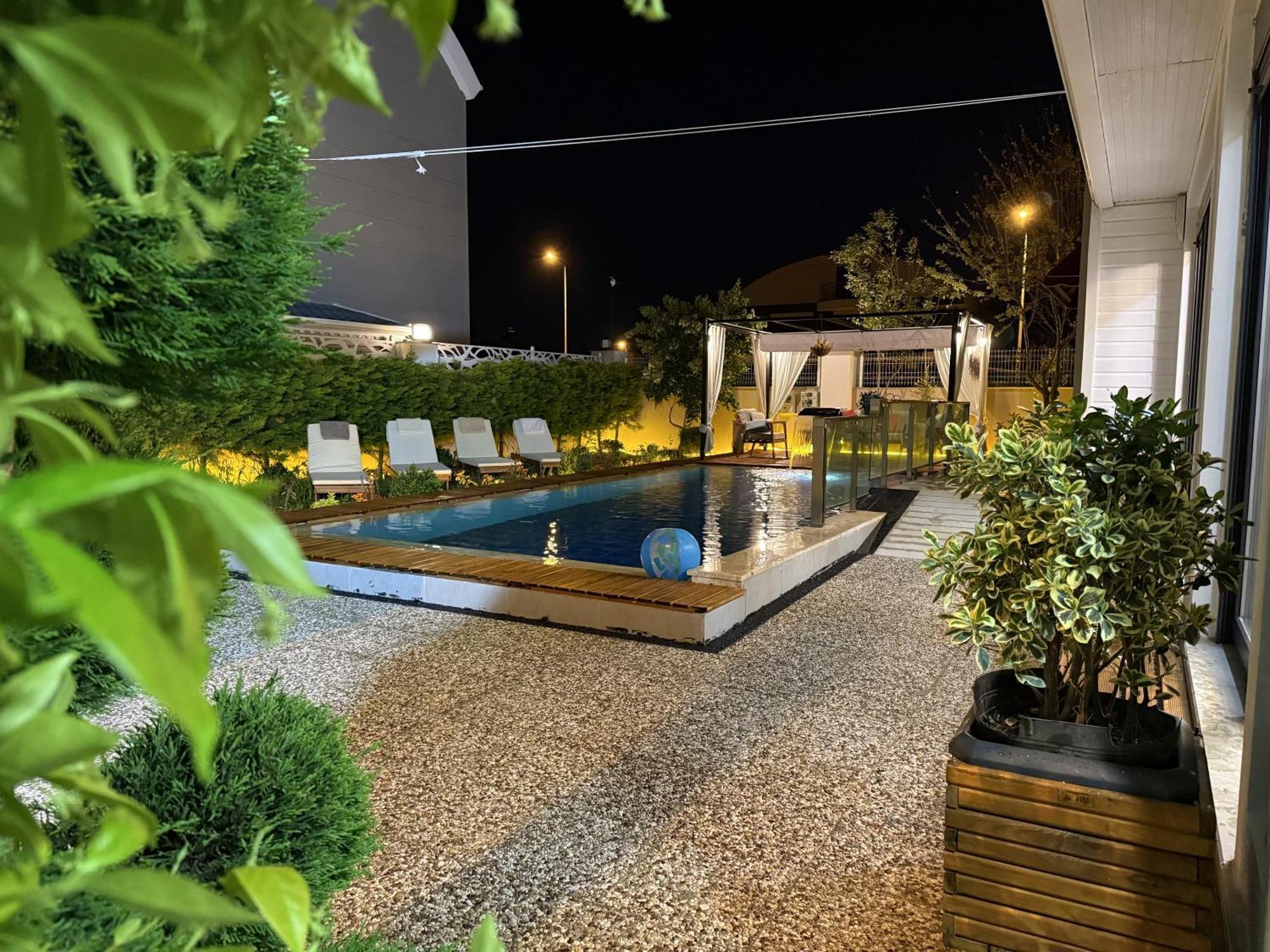 Villa Annabell1 With Swimming Pool And Jacuzzi, 3 Floors Belek Exteriör bild