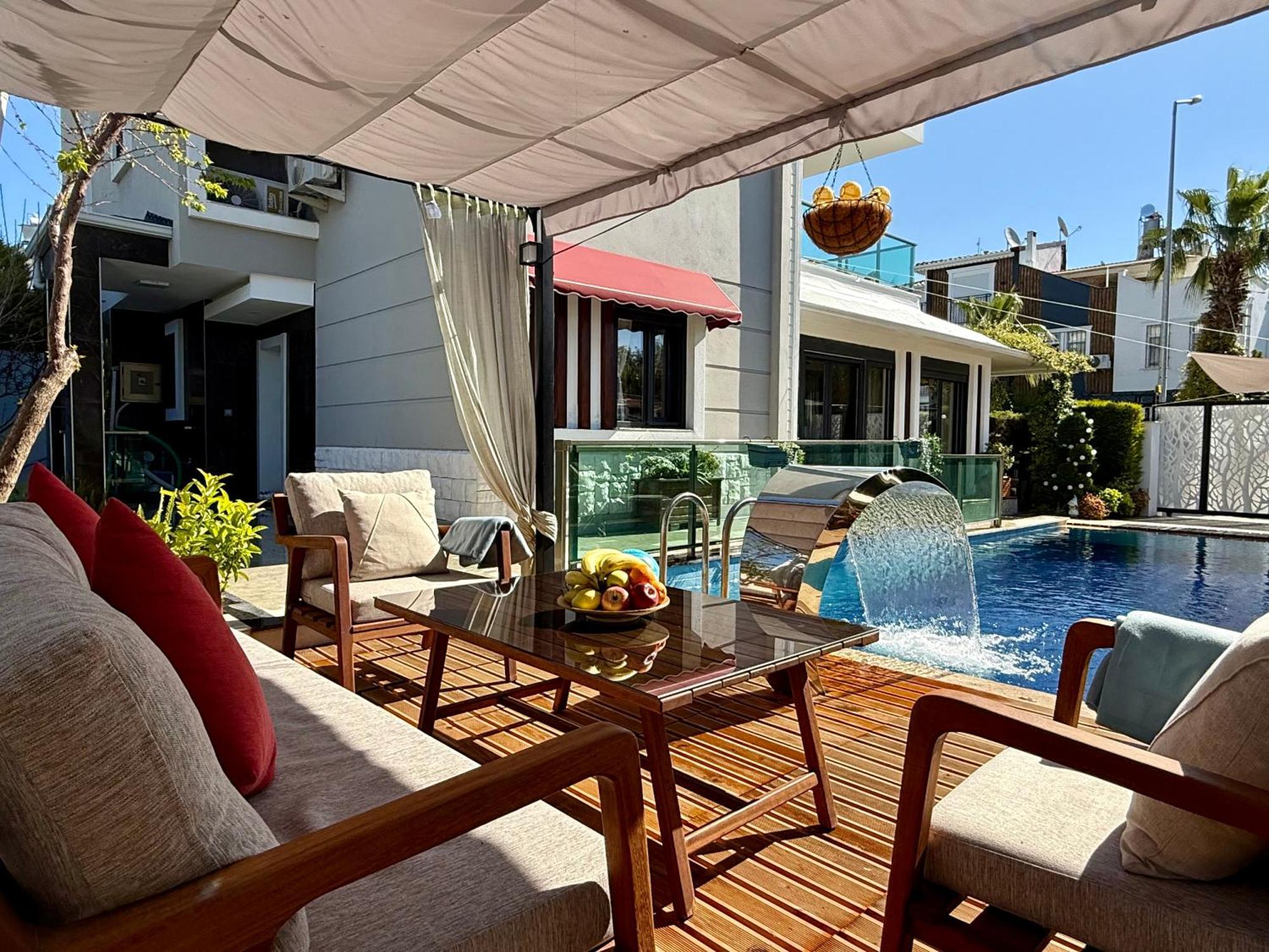 Villa Annabell1 With Swimming Pool And Jacuzzi, 3 Floors Belek Exteriör bild