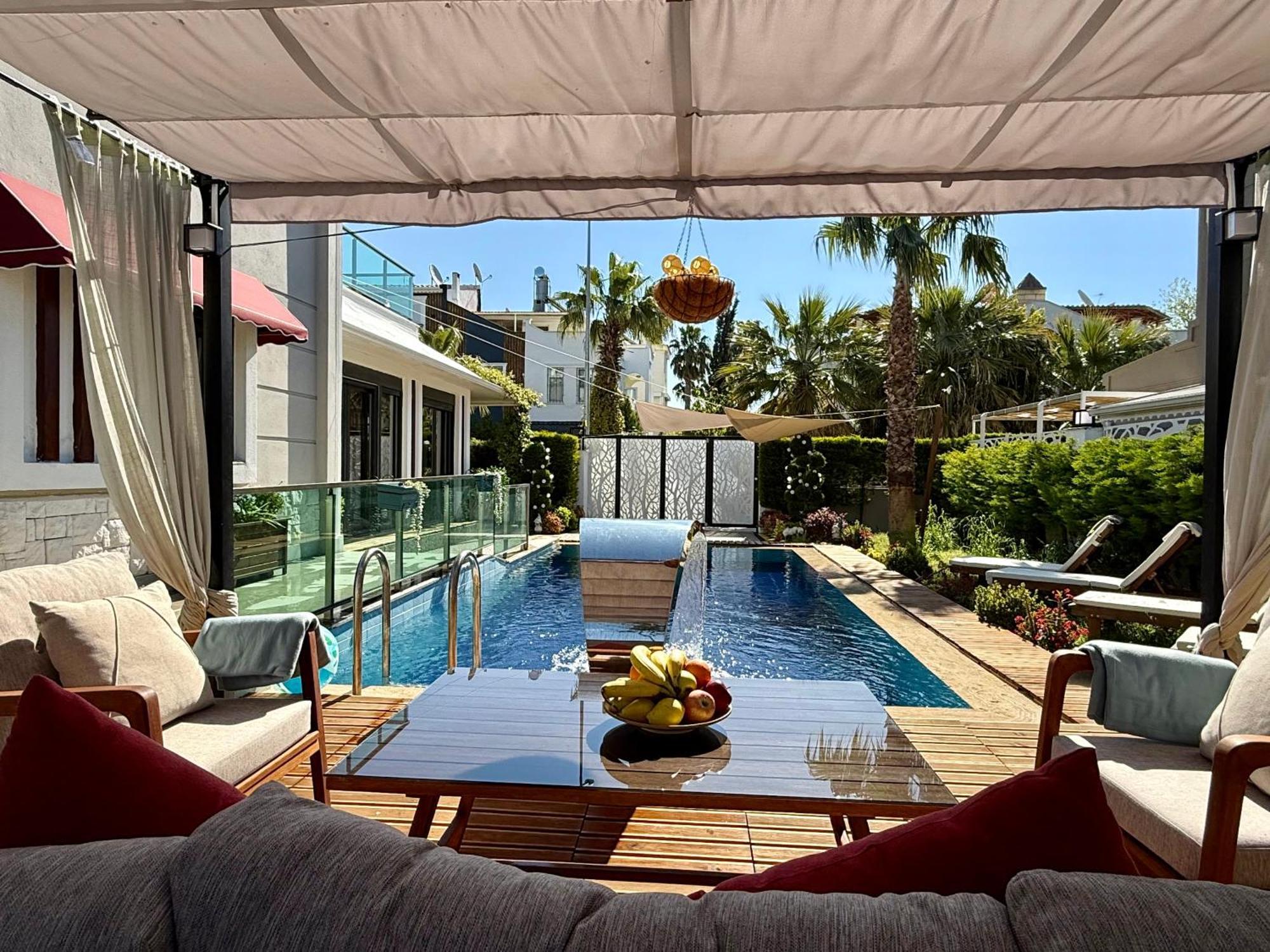 Villa Annabell1 With Swimming Pool And Jacuzzi, 3 Floors Belek Exteriör bild